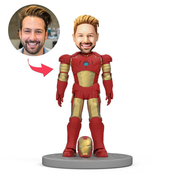 Iron Man Popular Custom Bobblehead With Engraved Text