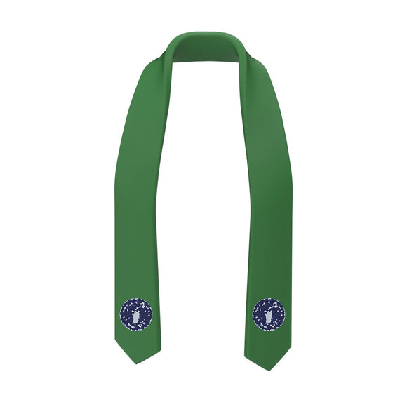 SVP-54 Green Graduation Stole